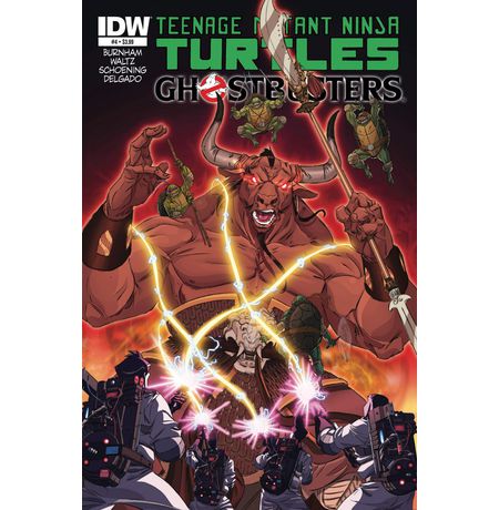 Teenage Mutant Ninja Turtles Ghostbusters #4