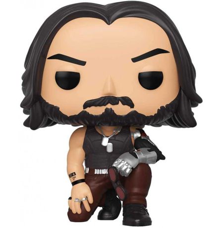 Фигурка Funko POP! Cyberpunk 2077 - Джонни Сильверхенд (Johnny Silverhand) (crouch) изображение 2