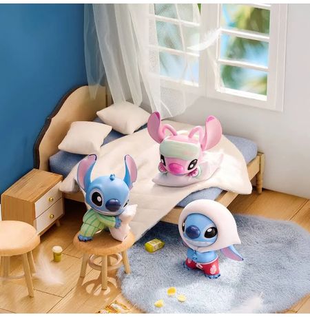 Случайная фигурка MINISO Stitch Pillow Fight (Лило и Стич) Лицензия 5-8 см изображение 4