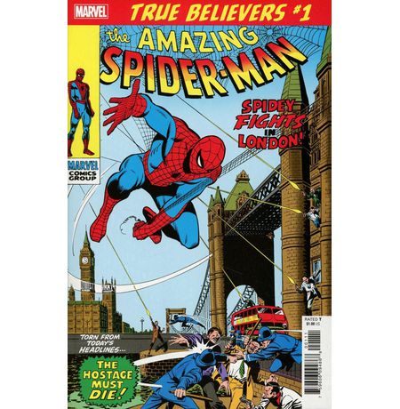 True Believers: The Amazing Spider-Man: Spidey Fights In London! #1
