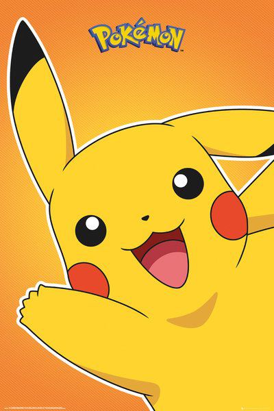 Постер Пикачу Покемон (Pikachu Pokemon)