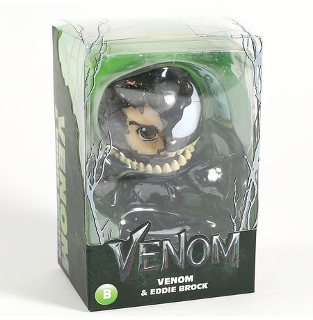 Фигурка-башкотряс Веном - Эдди Брок (Venom) Cosbaby 10 см изображение 3