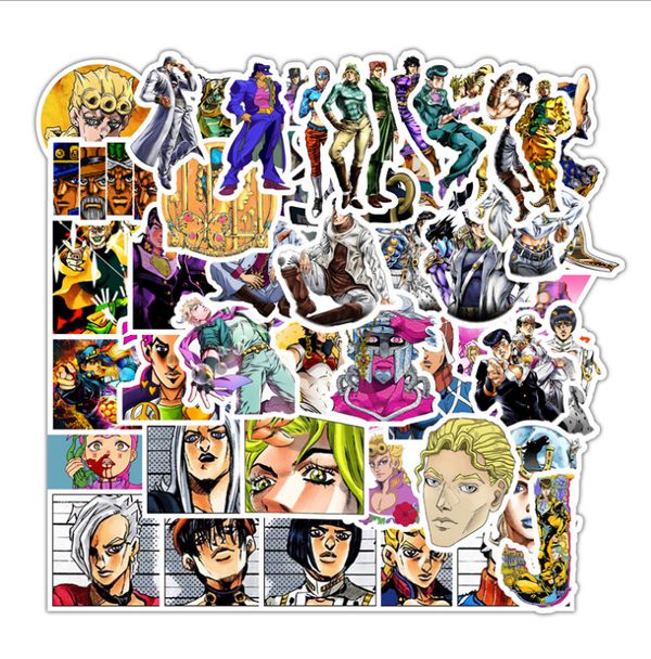 Стикеры ДжоДжо (JoJo’s Bizarre Adventure) 50 шт
