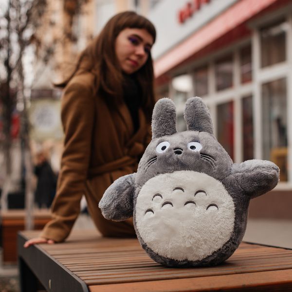 Мягкая игрушка Тоторо (Totoro) 35 см изображение 2