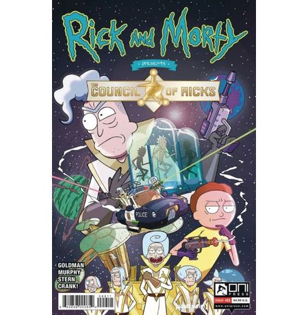 Rick and Morty Presents: Council of Ricks #1