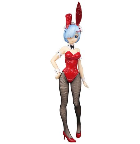 Фигурка Рем - Жизнь с нуля (Re:Zero - Rem Red Color Version BiCute Bunnies) 30 см лицензия