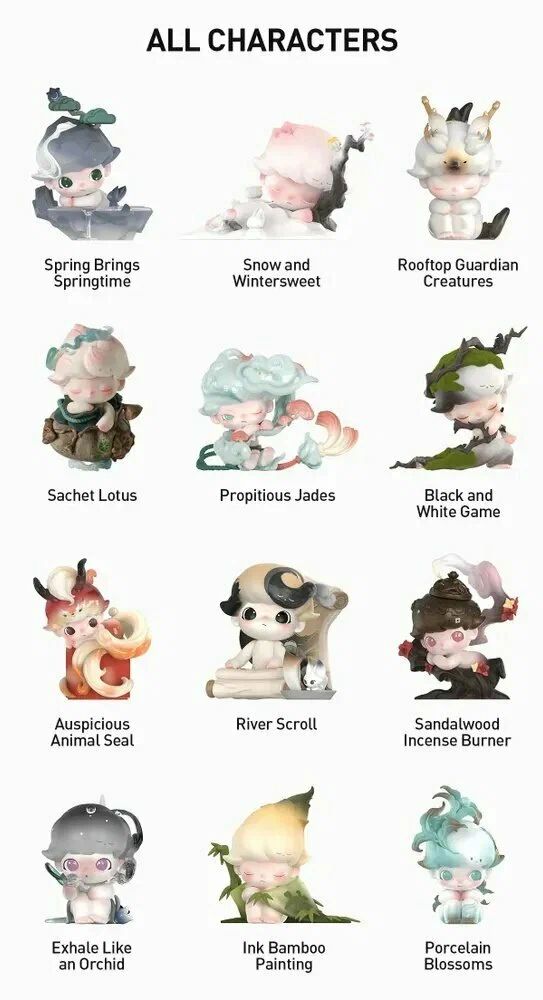 Случайная фигурка POP MART DlM00 Stories in the Cup 6-9 см лицензия изображение 2