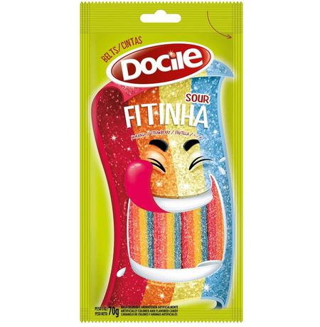 Мармелад Docile Лента в сахаре (Клубника) 70 г