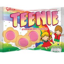 Печенье Teenie Strawberry бисквитное