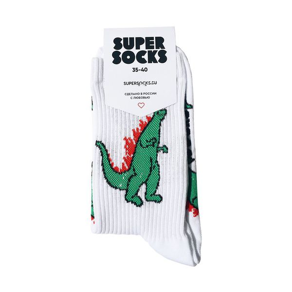Носки SUPER SOCKS Годзилла (размер 40-45)