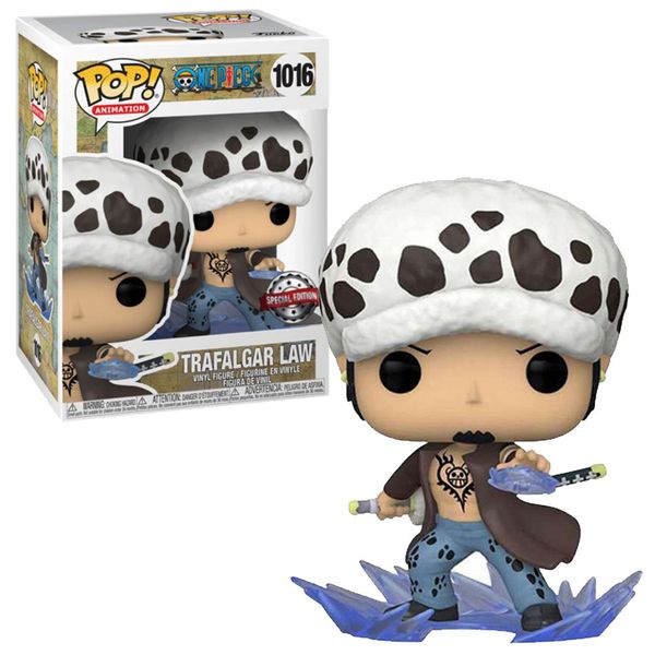 Фигурка Funko POP! One Piece - Трафальгар Ло Эксклюзив (Trafalgar Law Room Attack) Special Edition