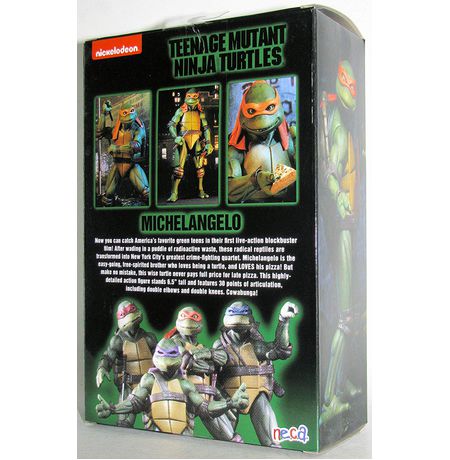 Фигурка Черепашки-Ниндзя - Микеланджело (Michelangelo - TMNT 18 см) изображение 3