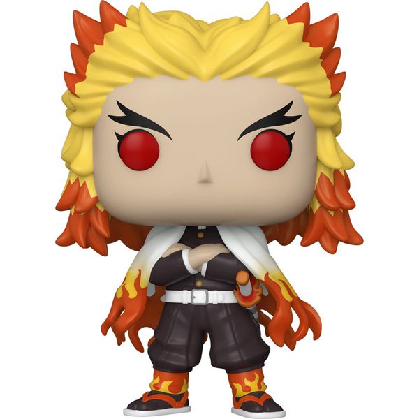 Фигурка Funko POP! Клинок рассекающий демонов - Ренгоку Кёджуро (Demon Slayer - Kyojuro Rengoku) изображение 2