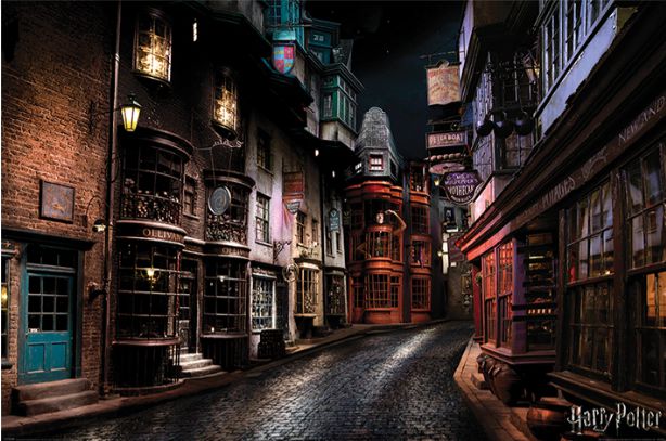 Постер Гарри Поттер - Косая Аллея (Harry Potter)