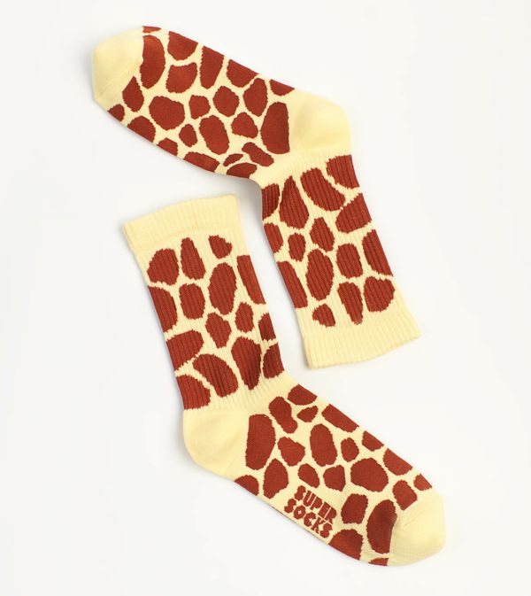 Носки SUPER SOCKS Жираф (размер 35-40)
