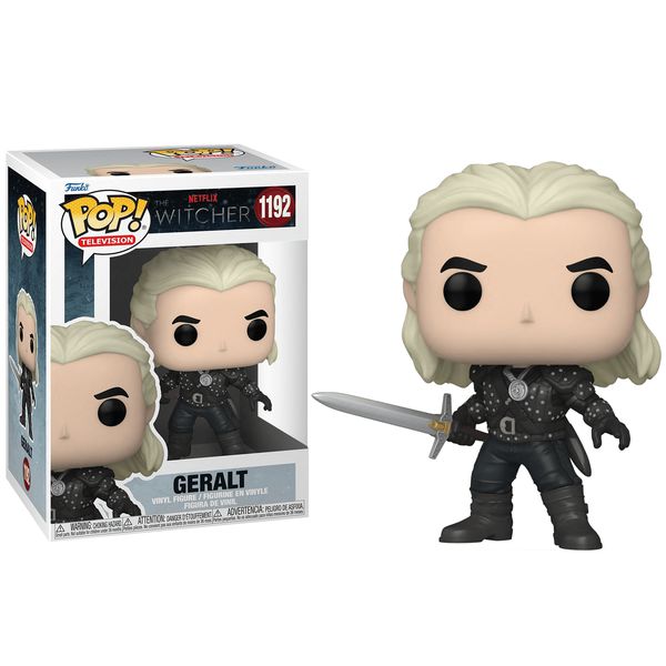 Фигурка Funko POP! Ведьмак  Геральт, Сериал (Witcher Geralt, Netflix)