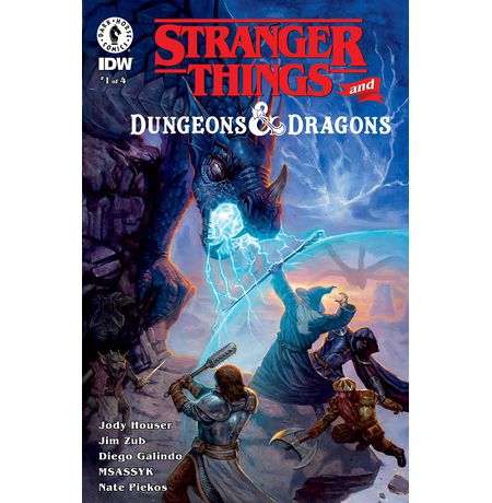 Stranger Things And Dungeons & Dragons #1A