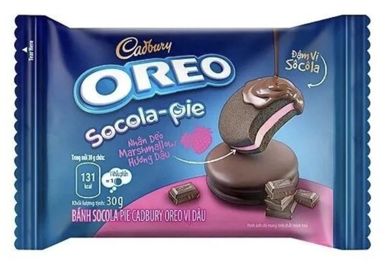 Печенье Oreo Choco Pie Клубника 360 гр изображение 2