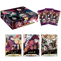 Коллекционные карточки Demon Slayer Категория А 5 штук в бустере (Клинок рассекающий демонов)