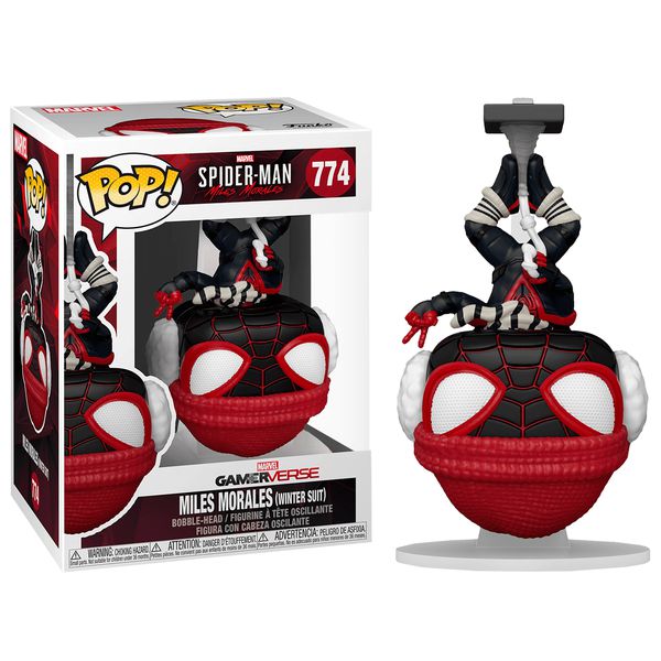 Фигурка Funko POP! Человек-Паук - Майлз Моралес в зимнем костюме Эксклюзив (Miles Morales)