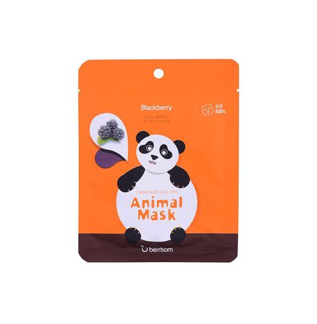 Маска для лица Animal Mask Series Panda, с экстрактом ежевики