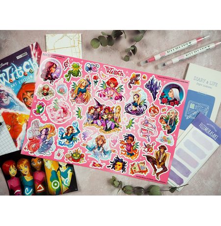 Набор стикеров Чародейки (WITCH)