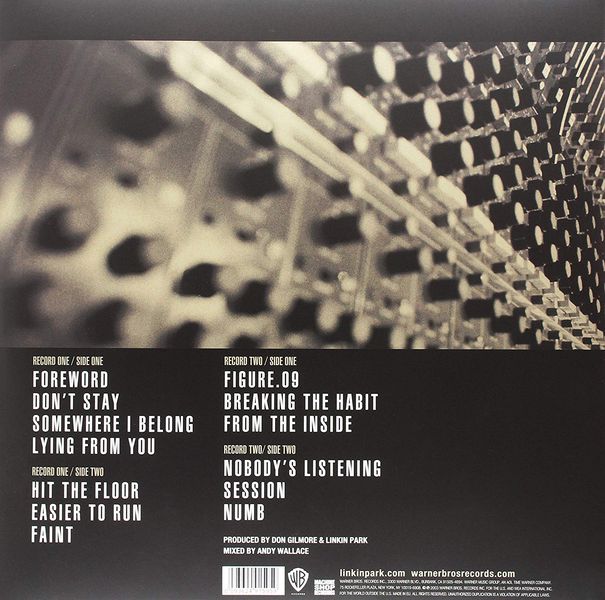 Виниловая пластинка Linkin Park – Meteora 2 LP, RE, 180 g изображение 2