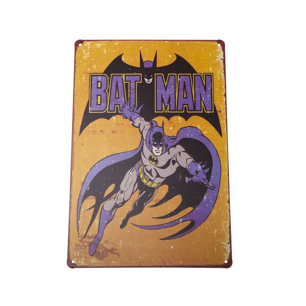 Металлическая табличка Бэтмен