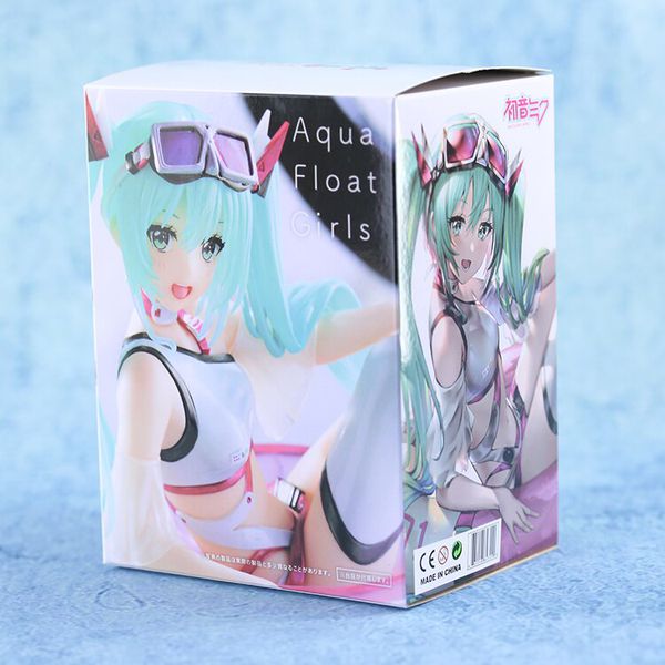 Фигурка Хатсуне Мику в круге (Hatsune Miku Aqua Float Girls Ver.) копия изображение 5