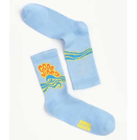 Носки SUPER SOCKS Good Vibes (размер 35-40) изображение 2