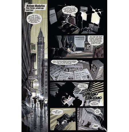 Spider-Man Noir Twilight In Babylon TPB изображение 2