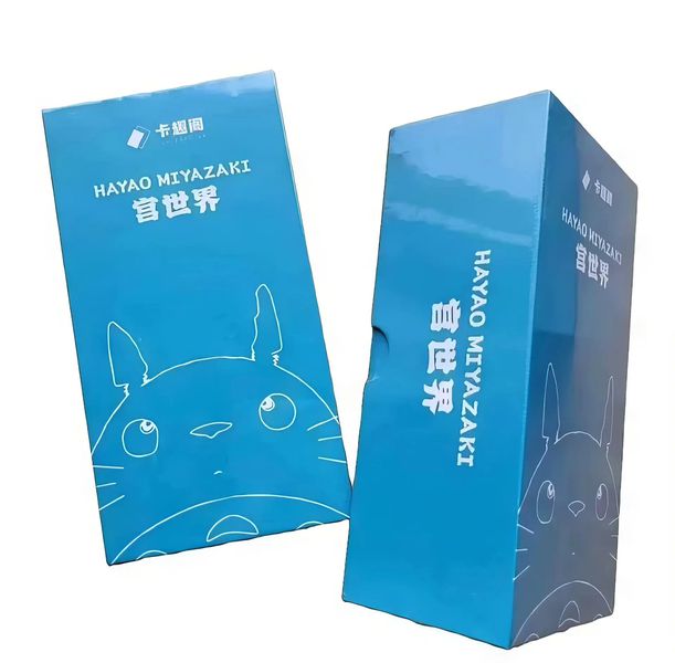 Коллекционные карточки Хаяо Миядзаки Premium, 3 штуки в бустере (Hayao Miyazaki)