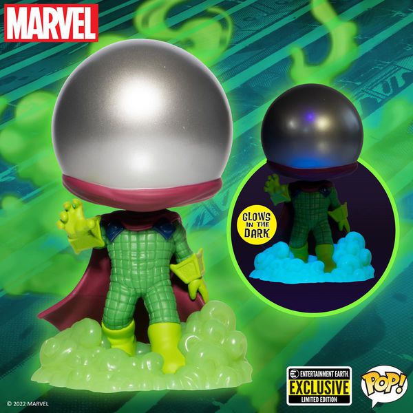 Фигурка Funko POP! Мистерио 616 - Светится в темноте (Mysterio 616 - Spider-Man) GITD EE Exclusive