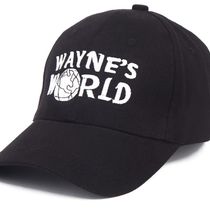 Кепка Wayne's world черная с вышивкой