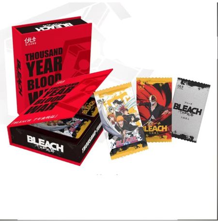 Коллекционные карточки Bleach Premium TYBW Vol.3 3 штуки в бустере (Блич)