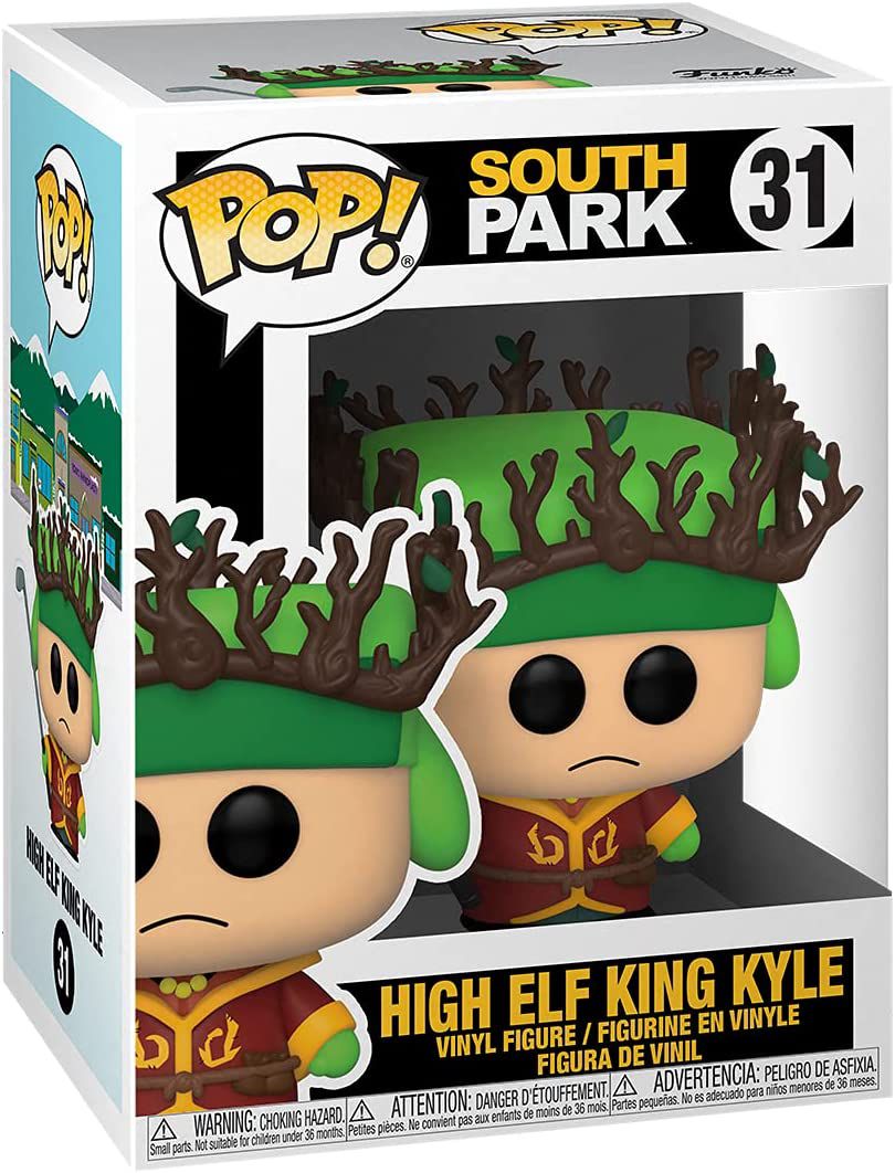 Фигурка Funko POP! Кайл - Король Высших Эльфов South Park (High Elf King  Kyle - Южный Парк)