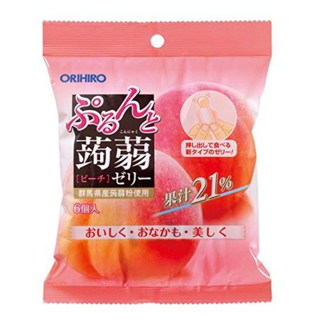 Желе Конняку со вкусом персика 120 г