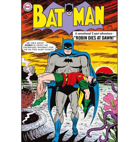 Постер Робин умирает на рассвете (Batman Comic - Robin Dies At Dawn)