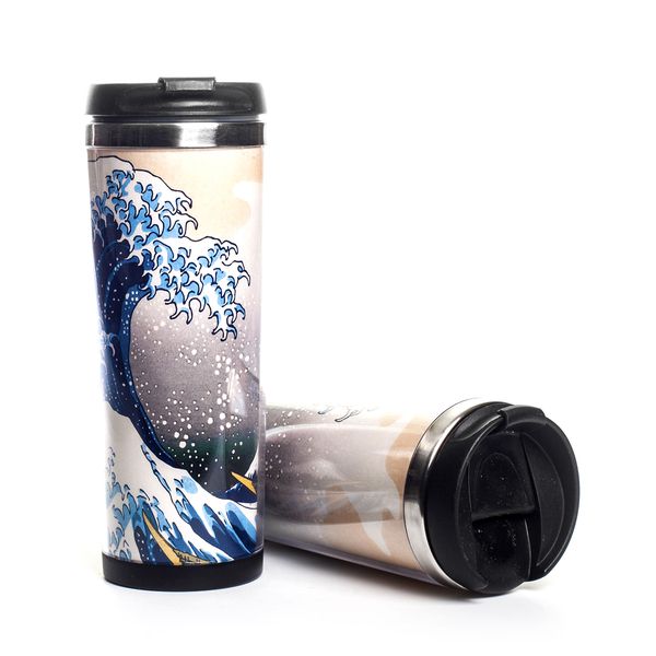 Термокружка Большая волна в Канагаве