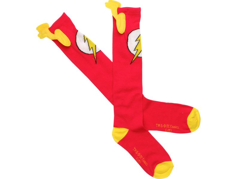 Носки Флэш с молниями (The Flash)