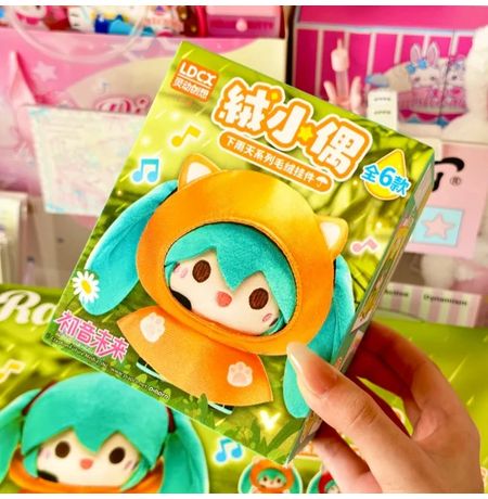 Случайная мягкая игрушка-брелок Хатсуне Мику Rainy Day 12 см (Лицензия) изображение 2