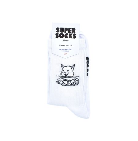 Носки SUPER SOCKS Кот мем (размер 35-40)