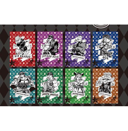 Коллекционные карточки JoJo’s Bizarre Adventure Premium Royal Box 36 штук в боксе (Джо Джо) изображение 4