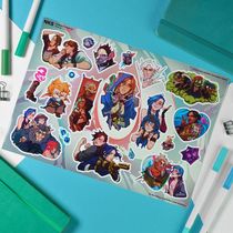 Наклейки Лига Легенд - Аркейн 2 Сезон (League of Legends - Arcane) стикеры NKS А4