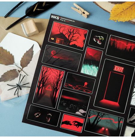 Наклейки Затмение стикеры NKS изображение 3