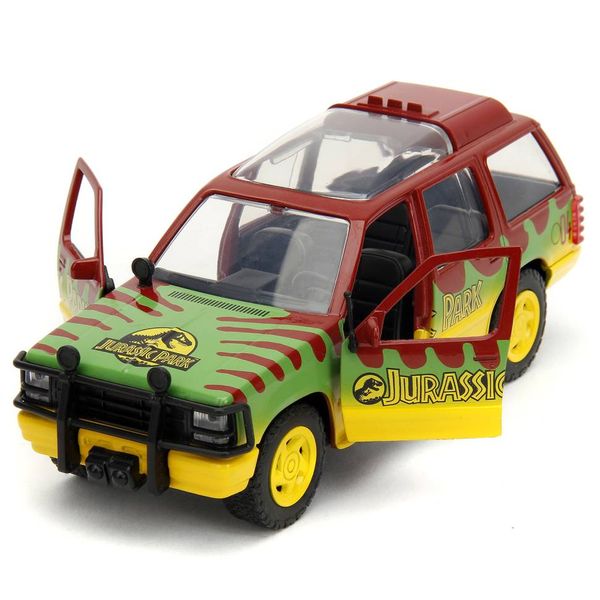 Модель машинки Парк Юрского Периода - Ford Explorer 1:32 (Jurrasic Park - Hollywood Rides) изображение 2