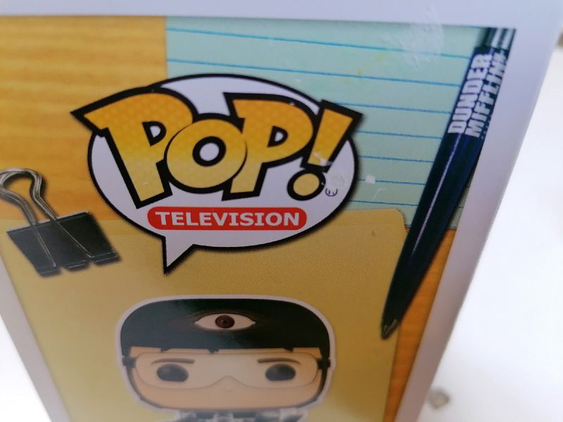 Фигурка Funko POP! Офис - Дуайт Шрут Утиль-Циклоп V2 Эксклюзив (The Office - Recyclops) УЦЕНКА изображение 3