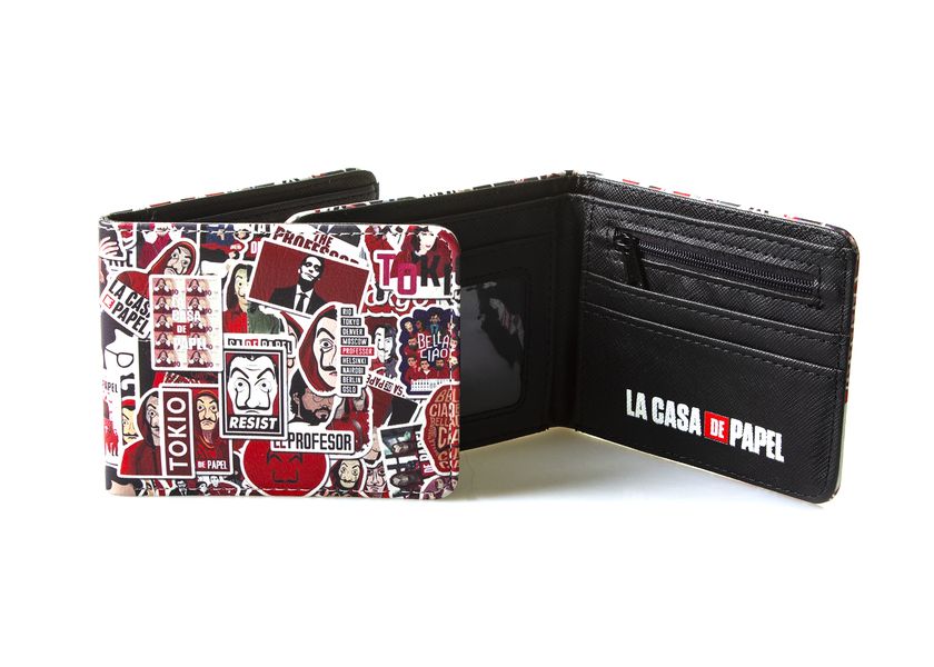 Кошелек Бумажный дом (La casa de papel)