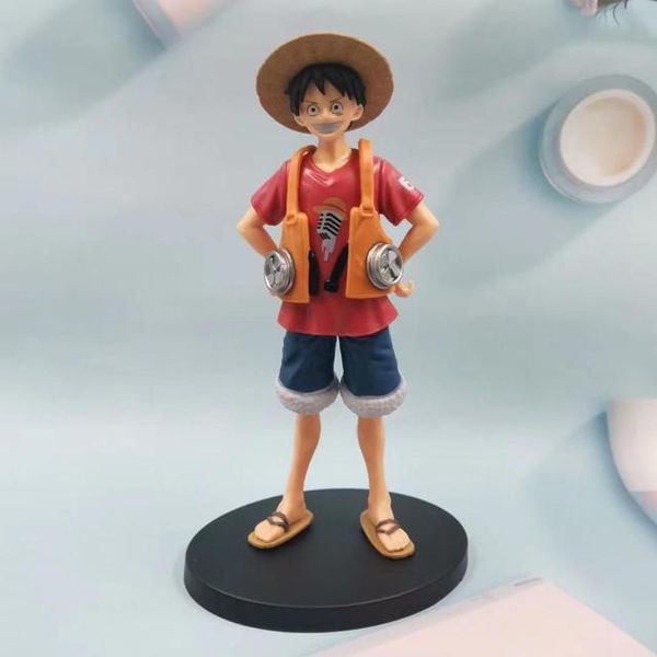 Фигурка One Piece Monkey.D.Luffy (Манки Д. Луффи) в жилете 16 см изображение 2