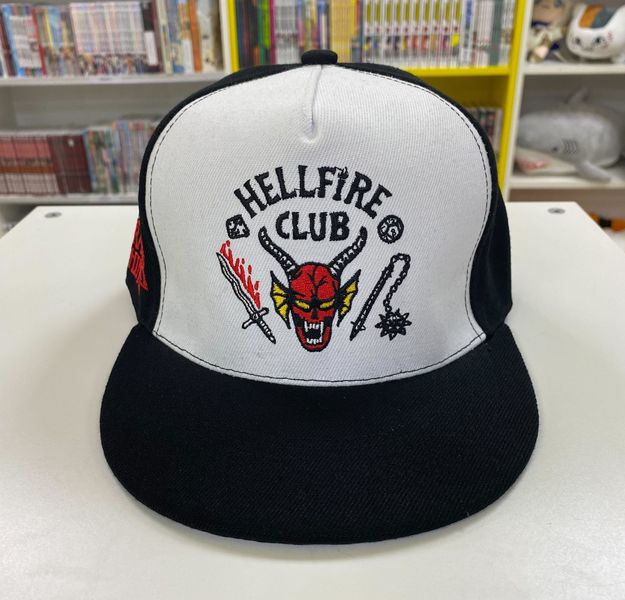 Кепка Очень странные дела Hellfire Club (Stranger Things Клуб адского пламени) изображение 3